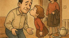 Виц: Тате, може ли да те целуна?